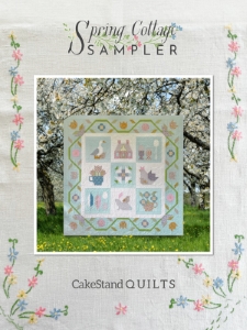 CakeStand Quilts Spring Cottage Sampler Pattern Book